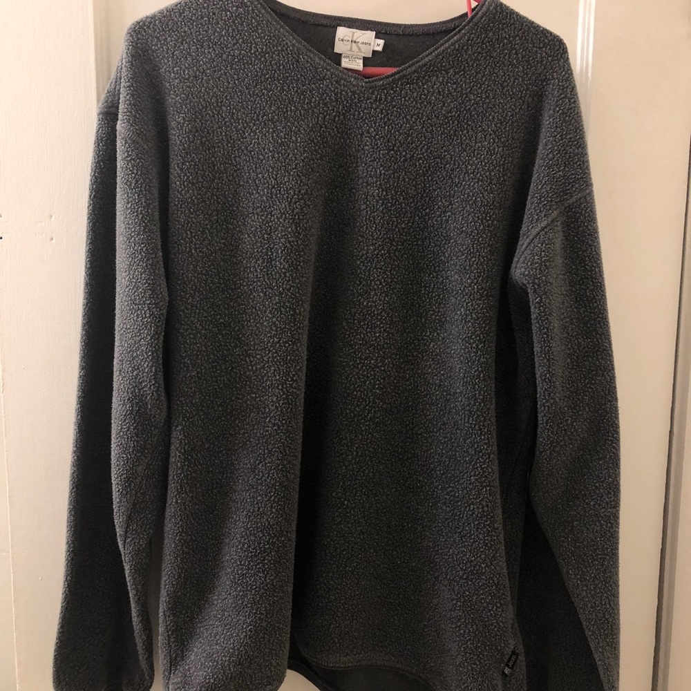 Calvin Klein V neck sweat shirt
